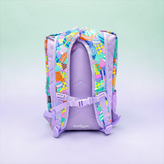 PURPLE SWEETS FOLDOVER BACKPACK