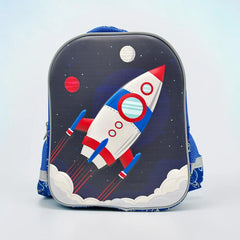SPACE ROCKET BACKPACK SPARKLES