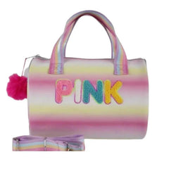 PINK MINI DUFFEL BAG