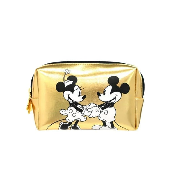 ADORABLE BOX SHAPED GOLD POUCH