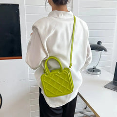 QUILTED SATCHEL BAG
