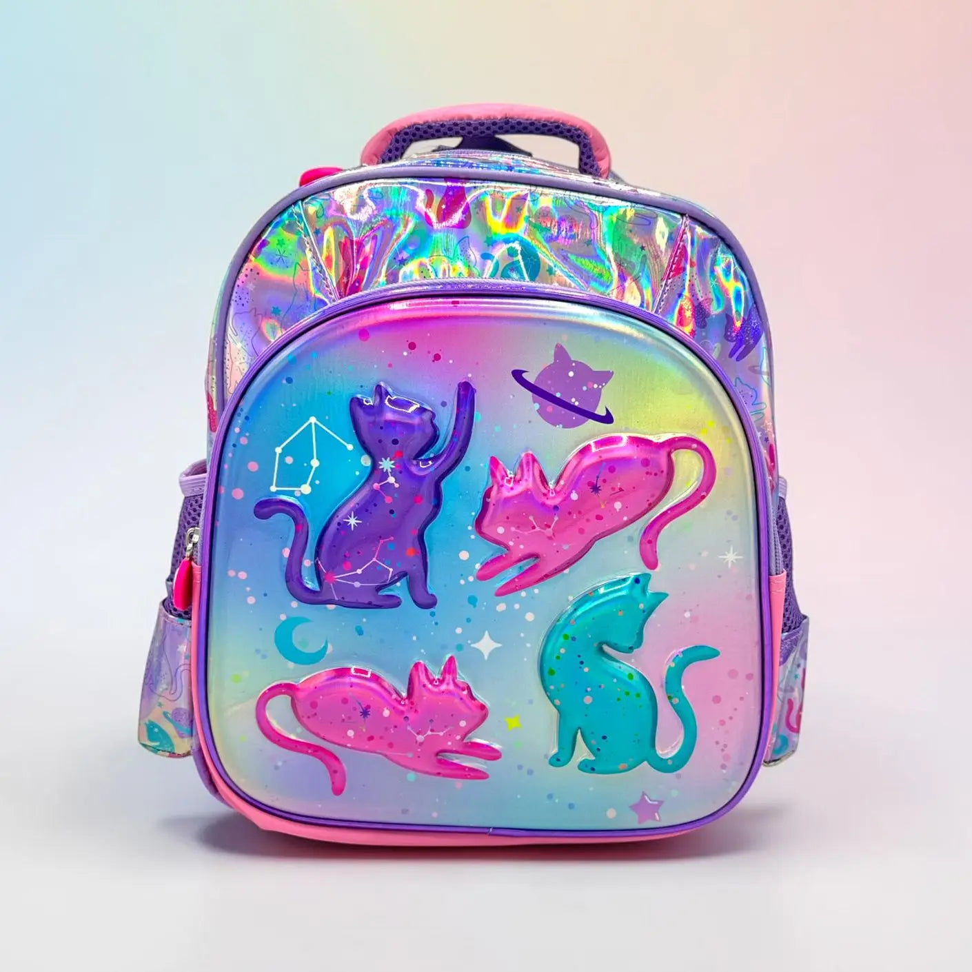 SHIMMERY KITTY BACKPACK - Sparkles