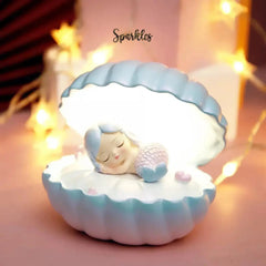 FANTASY MERMAID SHELL LAMP