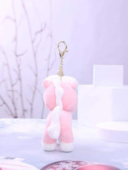 ADORABLE UNICORN PLUSH KEYCHAIN