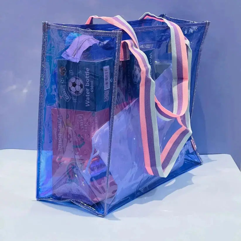 HOLOGRAPHIC TOTE BAG SPARKLES