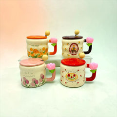 AESTHETIC FLORAL PINTEREST MUG - Sparkles