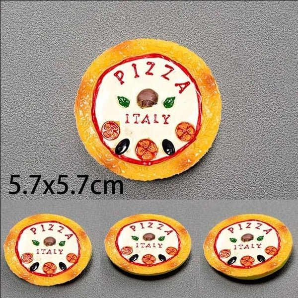 1 X PIZZA FRIDGE MAGNET