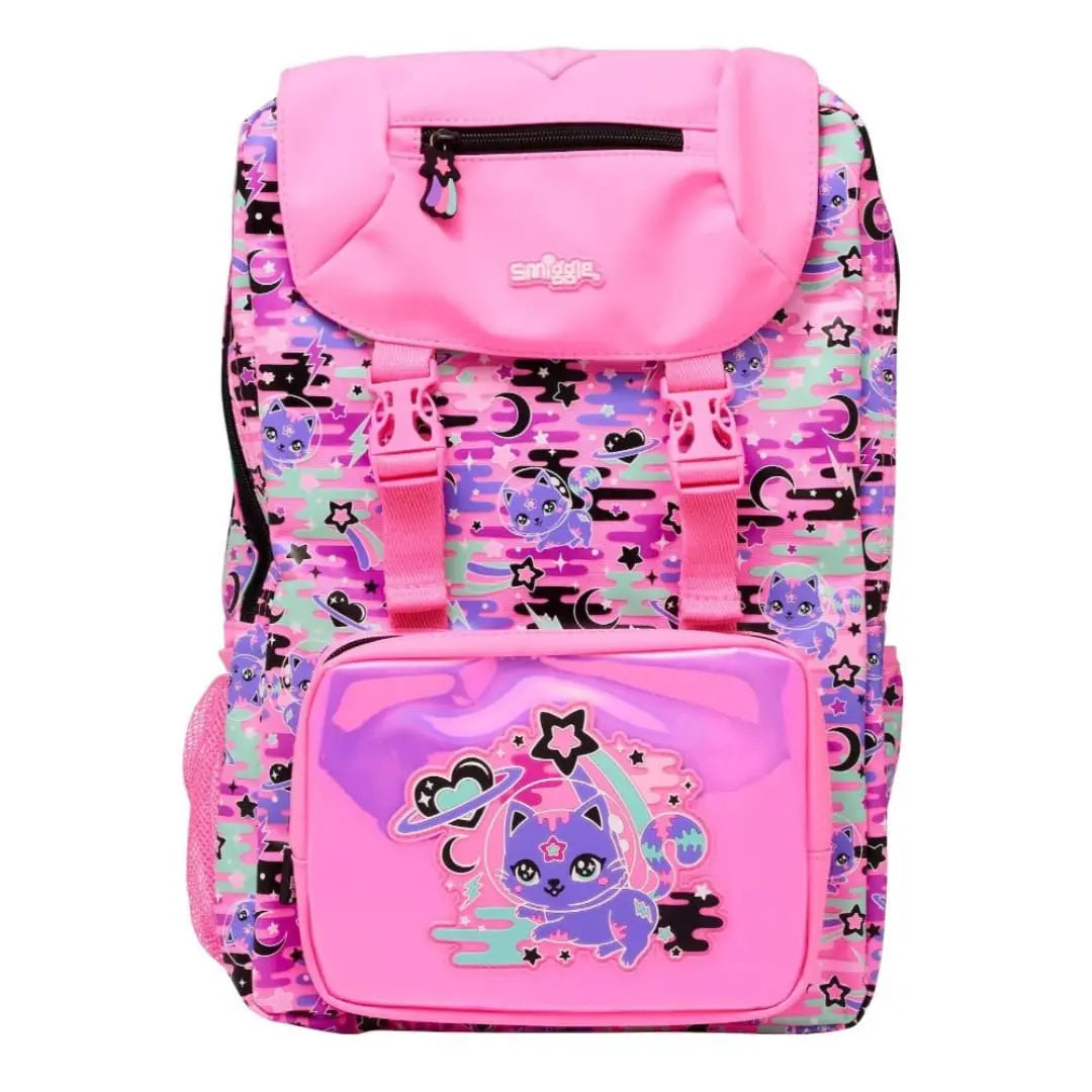 ORIGINAL SHIMMERY CAT FLAP OVER BACKPACK SPARKLES