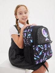 SMIGGLE BLACK LIMITLESS CLASSIC BACKPACK SPARKLES