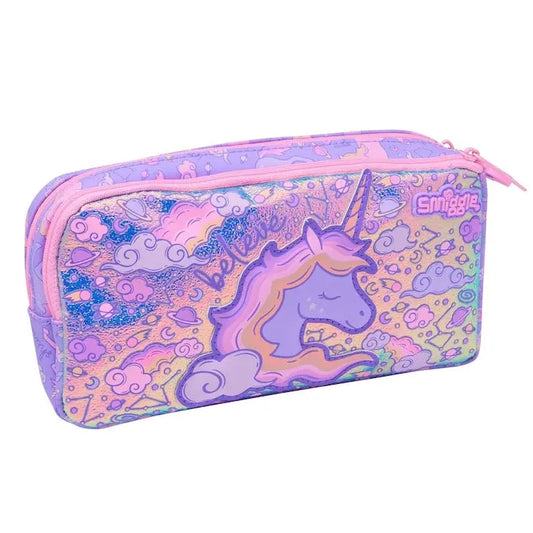 PURPLE ECLIPSE PENCIL CASE SPARKLES