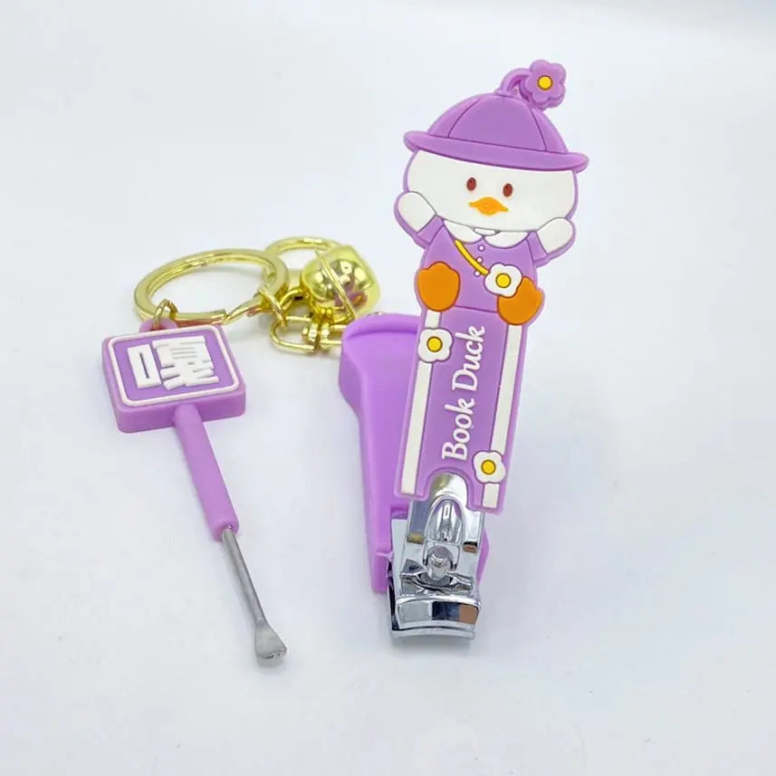CUTEST NAIL CLIPPER KEYCHAIN SPARKLES