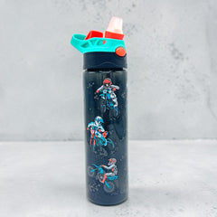 BLACK ADVENTUROUS FLIP WATER BOTTLE