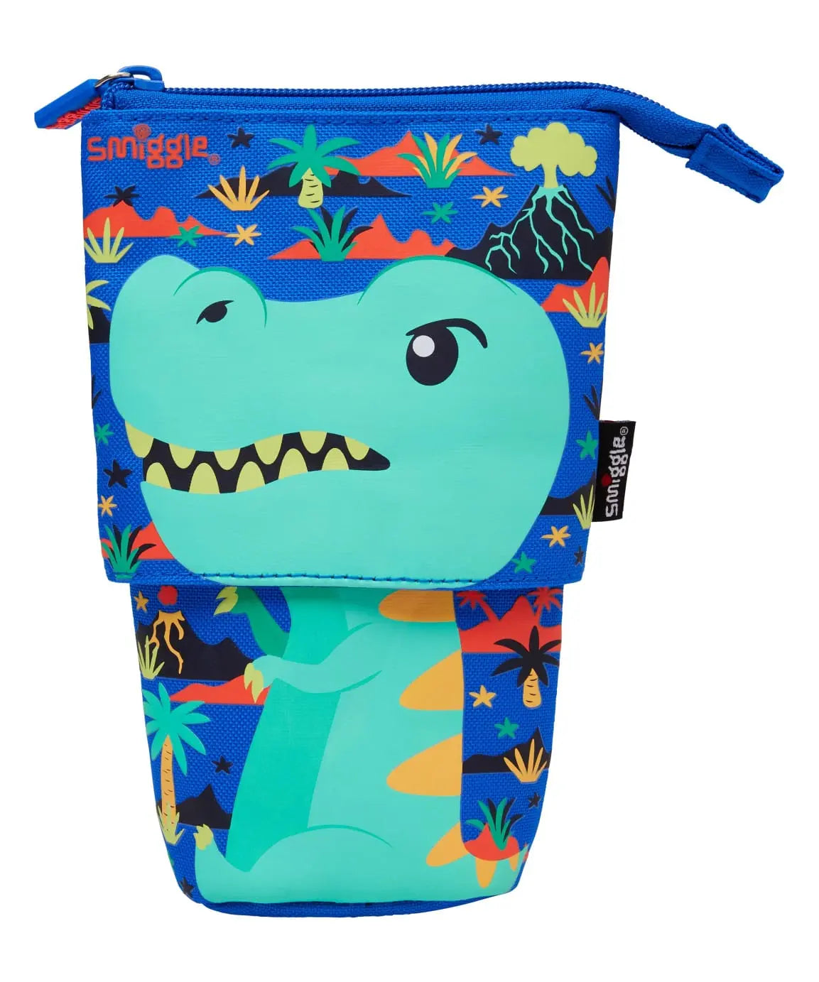 MOVIN' DINOSAUR STAND N' SLIDE 2 IN 1 PENCIL CASE SPARKLES