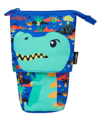 MOVIN' DINOSAUR STAND N' SLIDE 2 IN 1 PENCIL CASE SPARKLES