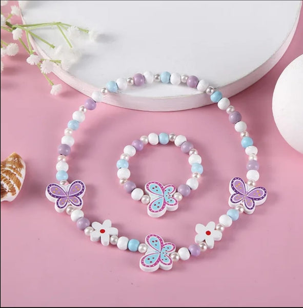 BUTTERFLY BEADS SET