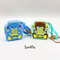 TEDDY BRAIN BOOSTER KEYCHAIN