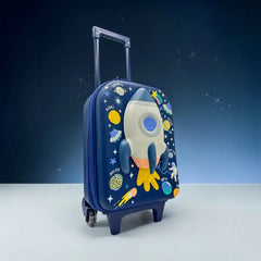 ASTRONAUT TRAVEL TROLLEY BAG - Sparkles
