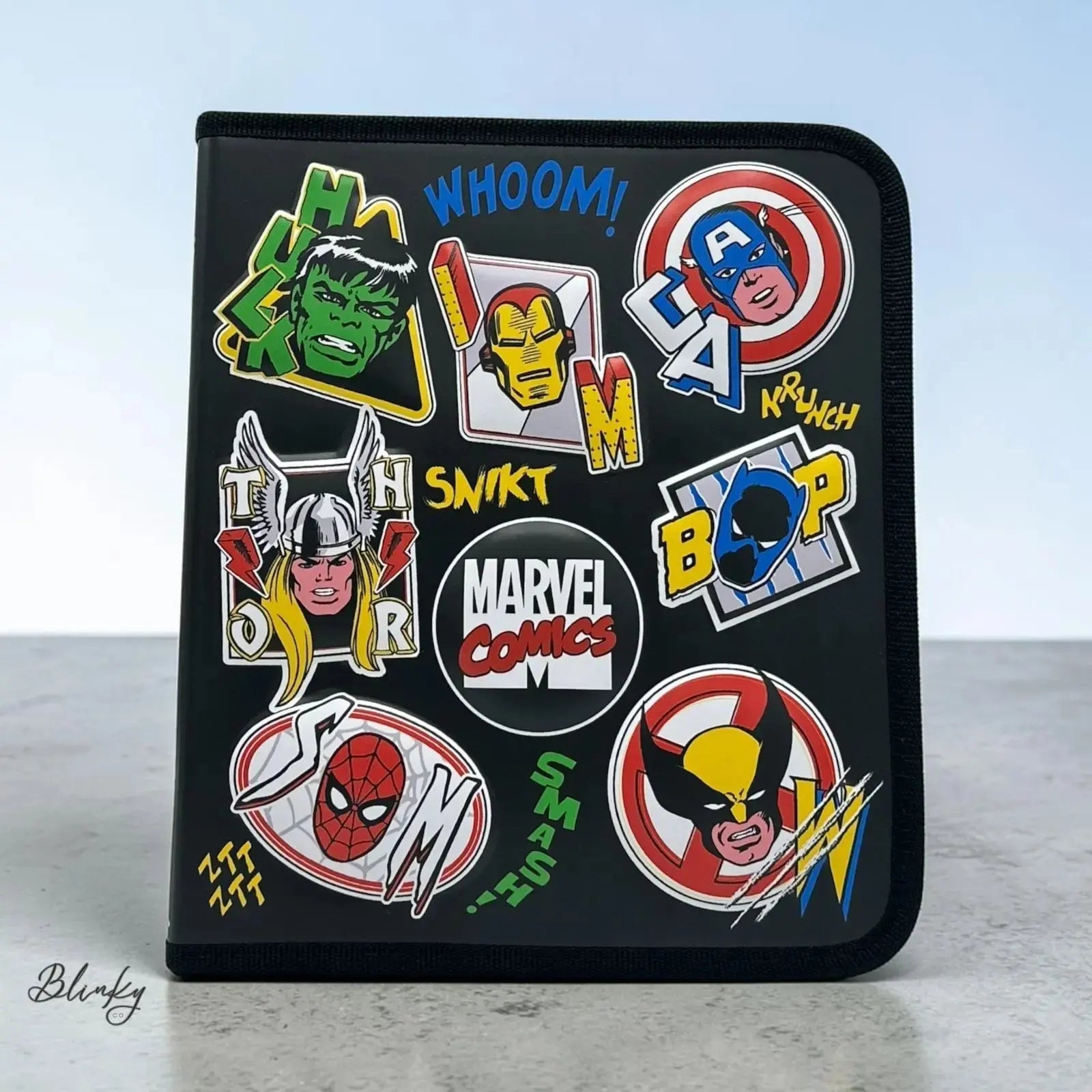 MARVEL COMICS ZIP IT STATIONERY GIFT PACK Blinky Co