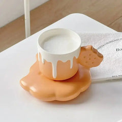 COOKIE CUP SAUCER Sparkles