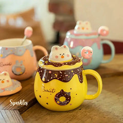 TRENDY DONUT BUNNY CUP