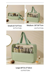 SET OF 3 TRAVEL COSMETIC BAGS