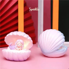 FANTASY MERMAID SHELL LAMP