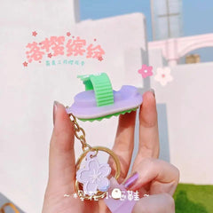 SAKURA SLIPPER KEYCHAIN