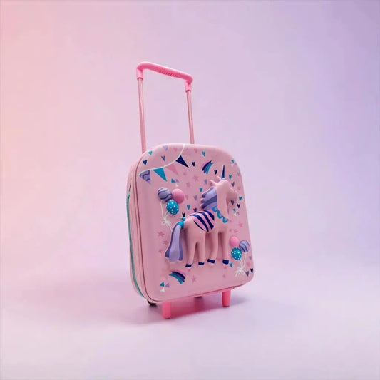 UNICORN TRAVEL TROLLEY BAG - Sparkles