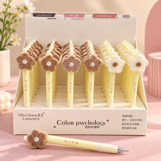 CUTE FLORAL GEL PEN