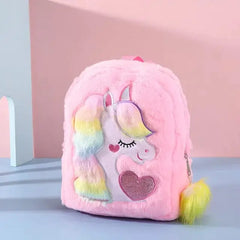 FLUFFY UNICORN BACKPACK