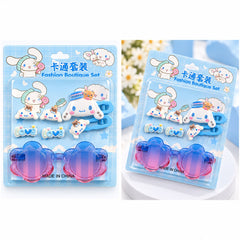 KAWAII GLASSES WITH MATCHING ACCESSORIES