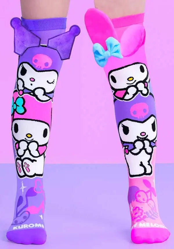 CUTE 3D SOCKS PAIR SPARKLES