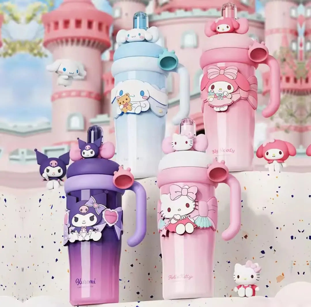 KAWAII CHARACTER TUMBLER SPARKLES