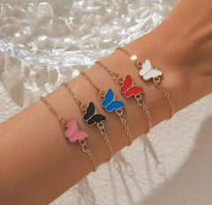 BUTTERFLY CHARM BRACELET