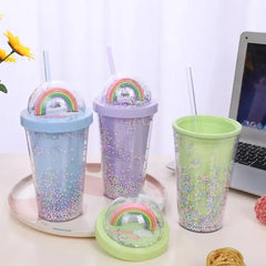 BEAUTIFUL RAINBOW SIPPER