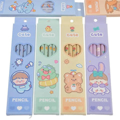 CUTE 6 X PENCILS SET