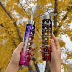 3PCS GRADIENT PORTABLE BOTTLE SET