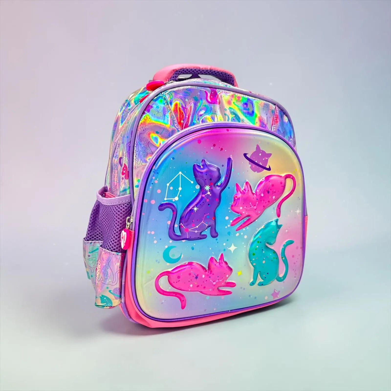 SHIMMERY KITTY BACKPACK - Sparkles