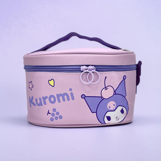 KUROMI GRAPES COSMETIC & TRAVEL VANITY POUCH