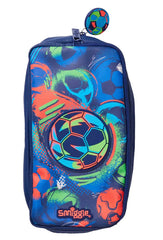 ORIGINAL BLUE FOOTBALL CLASSIC PENCIL CASE SPARKLES