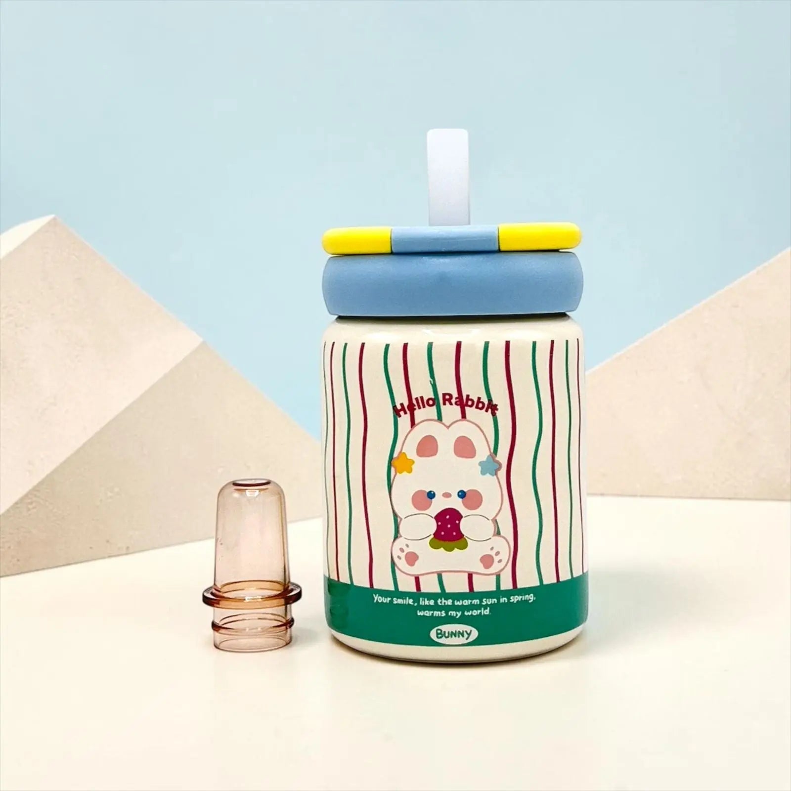 ADORABLE CERAMIC SIPPY CUP - Sparkles