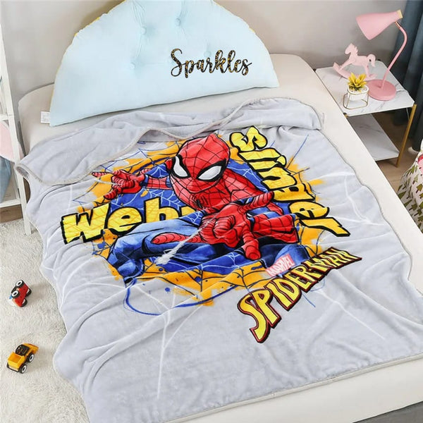 QUIRKY FLANNEL SPIDER-MAN BLANKET FOR WINTER