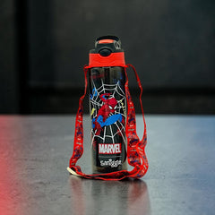 SPIDERMAN WATER BOTTLE WITH STRAP