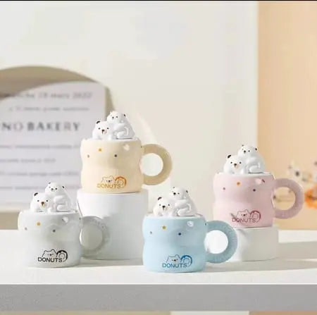 ADORABLE BEAR MUG SPARKLES