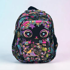 BLACK KITTY BACKPACK SPARKLES