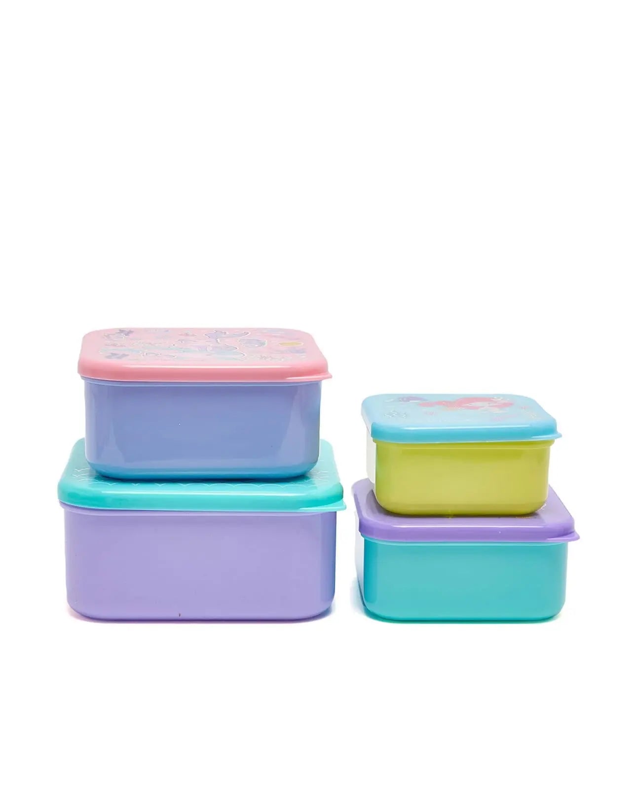 TRENDING 4 PC LUNCH BOX SET SPARKLES