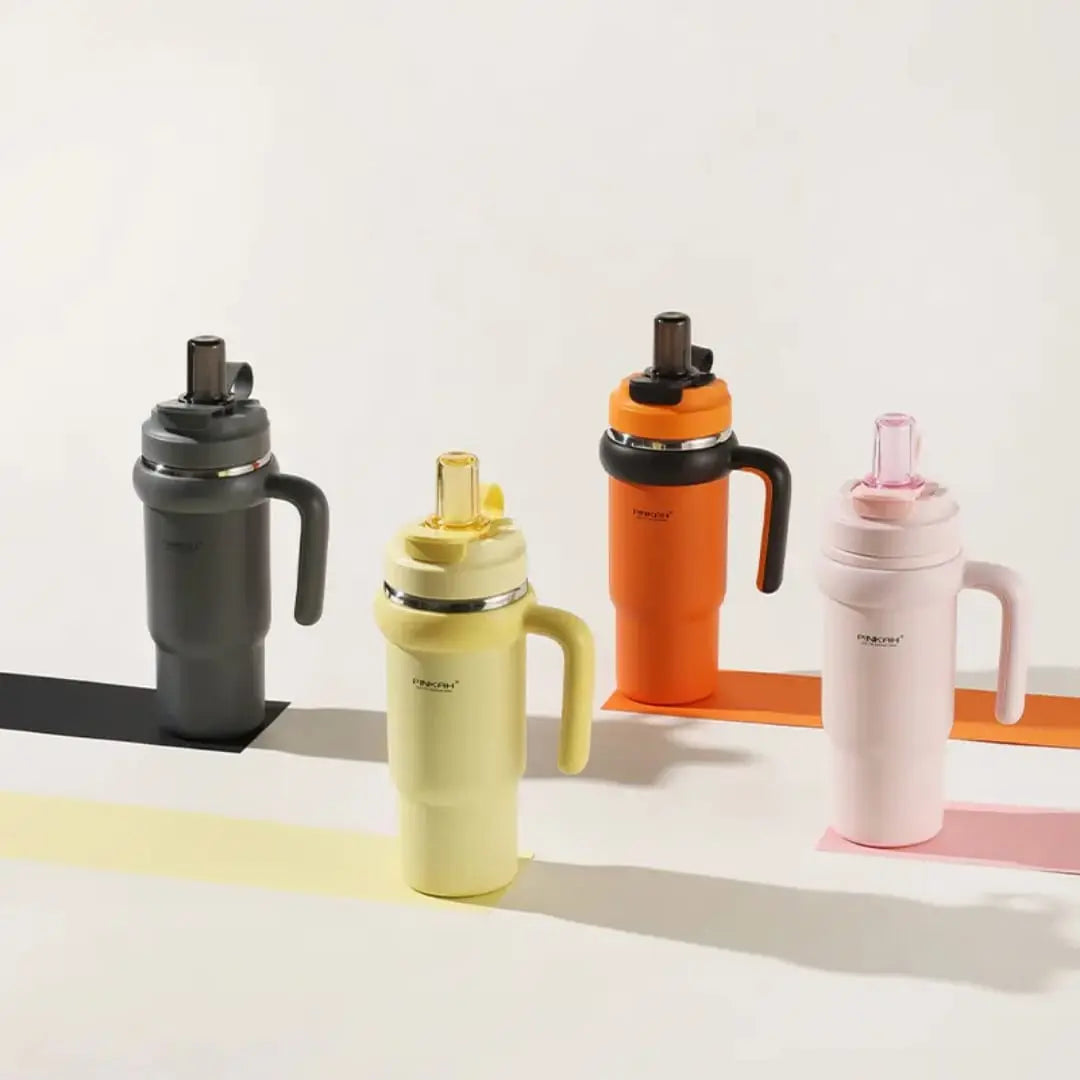 PINKAH STAINLESS STEEL TUMBLER SPARKLES