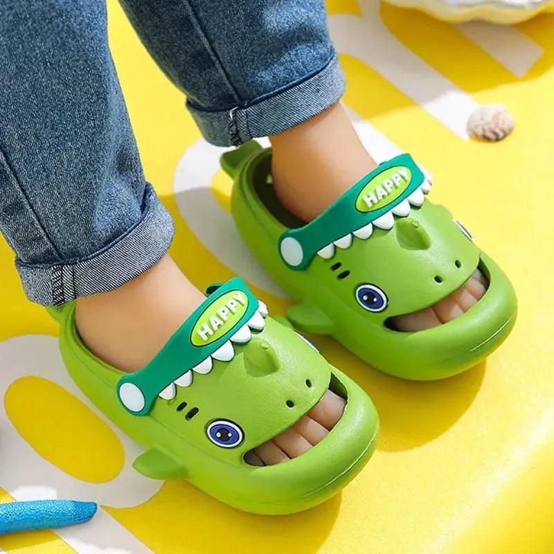 TRENDY SHARK CROCS SPARKLES
