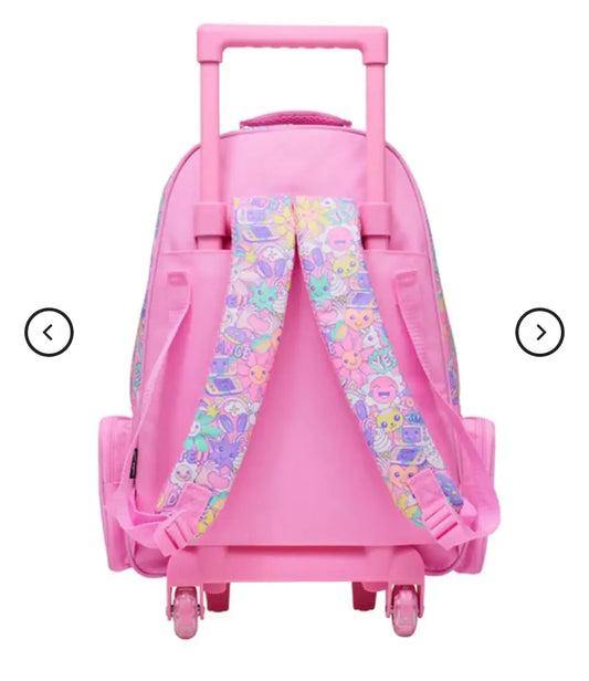 ORIGINAL RADIANT TROLLEY BACKPACK WITH LIGHT UP WHEELS SPARKLES