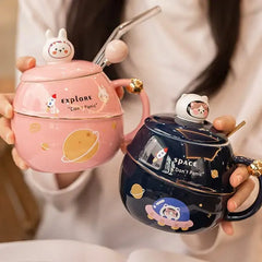CUTE SPACE THEMED MUG